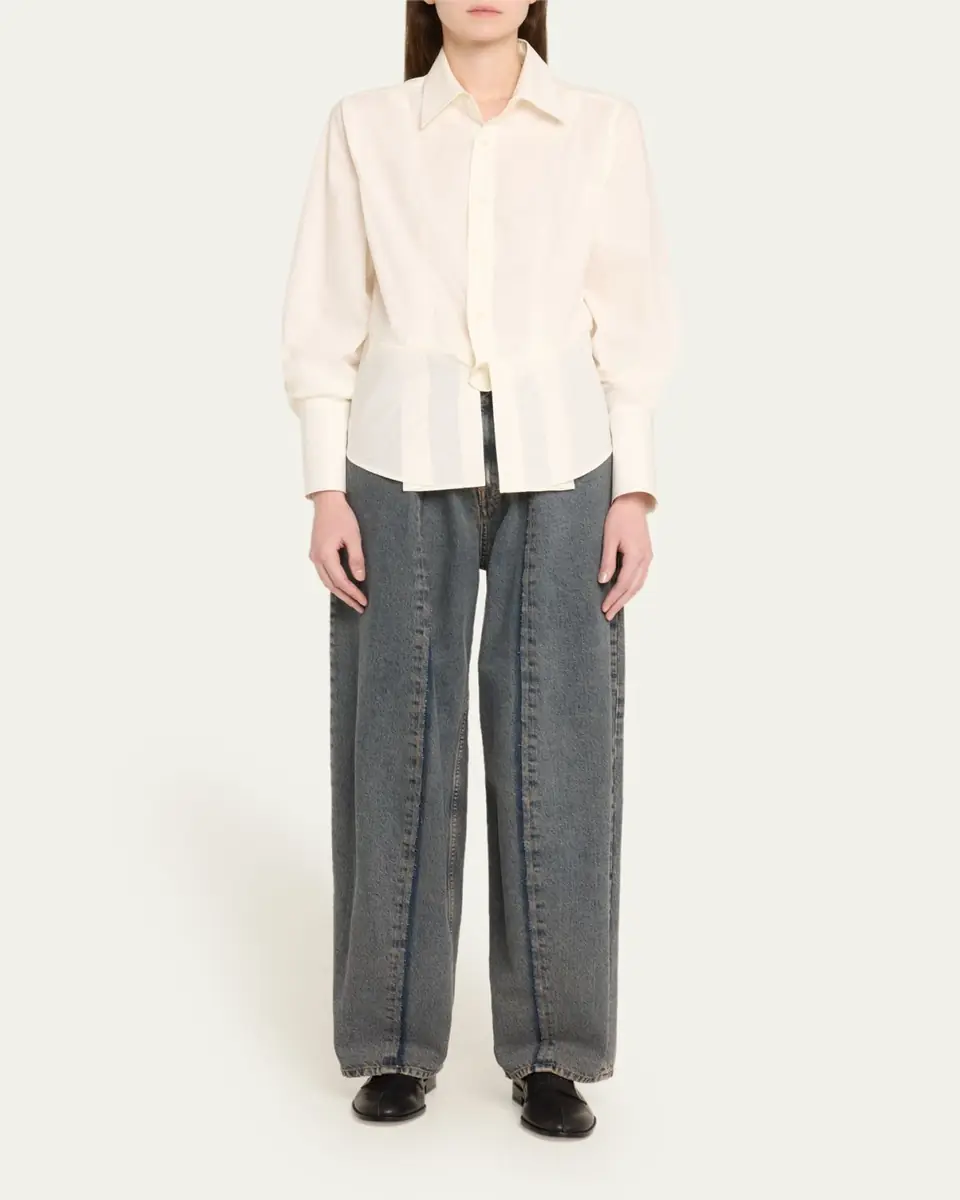 MM6 MAISON MARGIELA Seamed 5-Pocket Jeans | Thumbnail 2