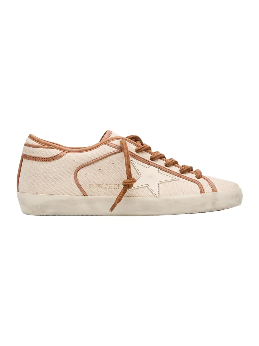 Golden Goose Super-Star Canvas Low-Top Sneakers