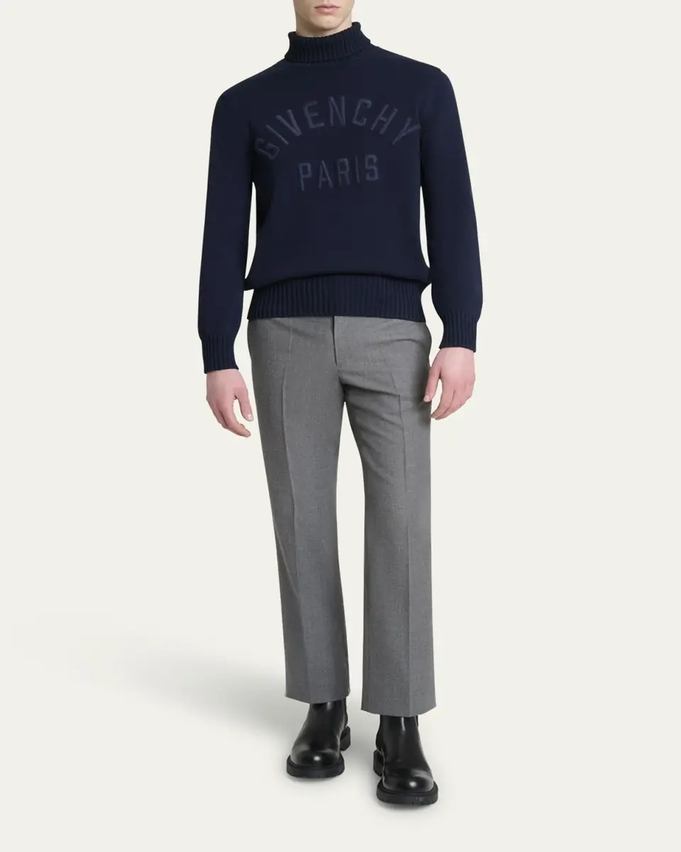 Givenchy Men's Classic-Fit Formal Trousers | Thumbnail 2 Givenchy Men's Classic-Fit Formal Trousers | Thumbnail 2