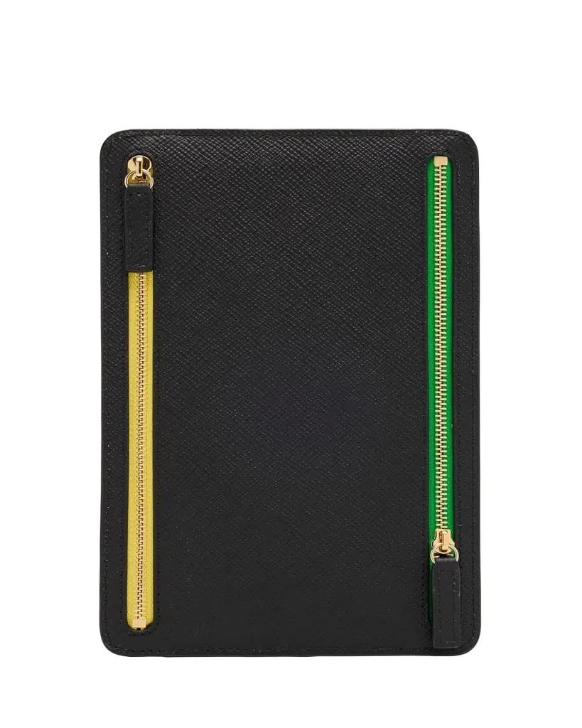 Leather Multi-Zip Case Leather Multi-Zip Case