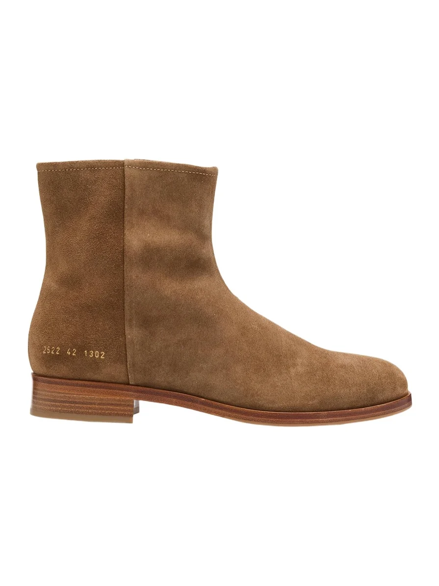 Men's Suede Side-Zip Ankle Boots
