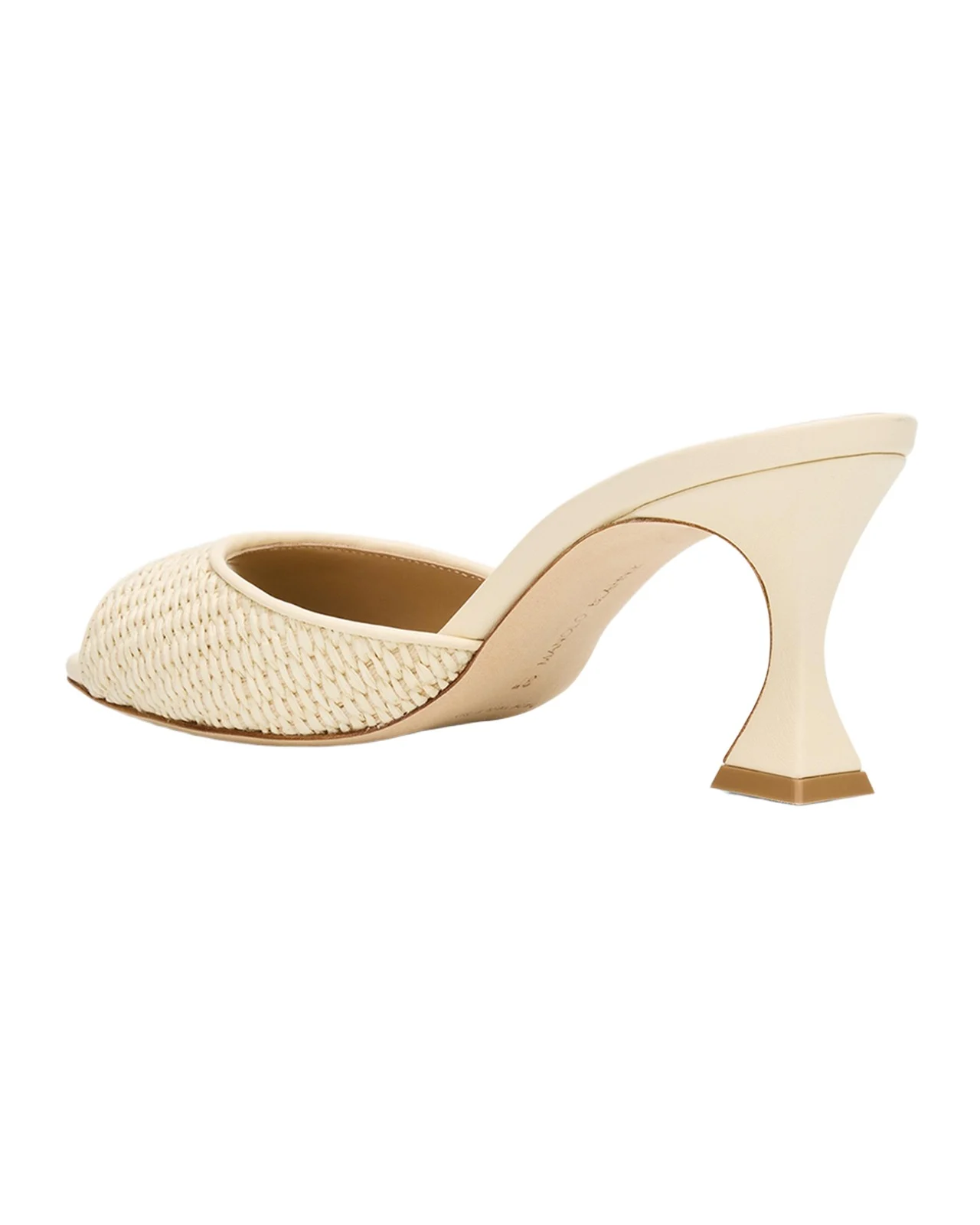 Raffia Jadara Slide Sandals
