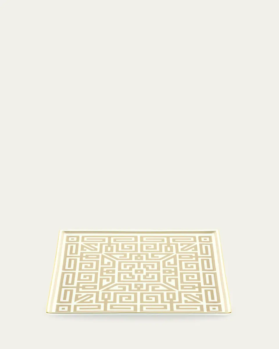 GINORI 1735 Labirinto Cachemire Vide Poche Square Plate | Thumbnail 2 GINORI 1735 Labirinto Cachemire Vide Poche Square Plate | Thumbnail 2