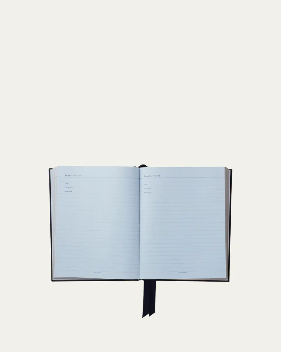 Smythson "Off the Beaten Track" Soho Travel Journal in Panama Leather | Thumbnail 4
