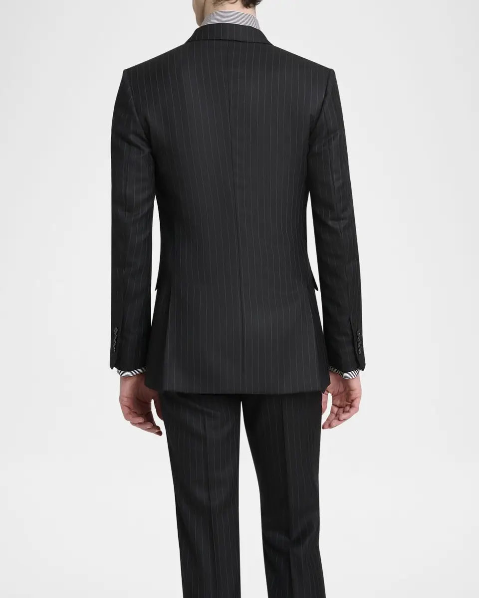 Givenchy Men's Double-Breasted Pinstripe Sport Coat | Thumbnail 2 Givenchy Men's Double-Breasted Pinstripe Sport Coat | Thumbnail 2