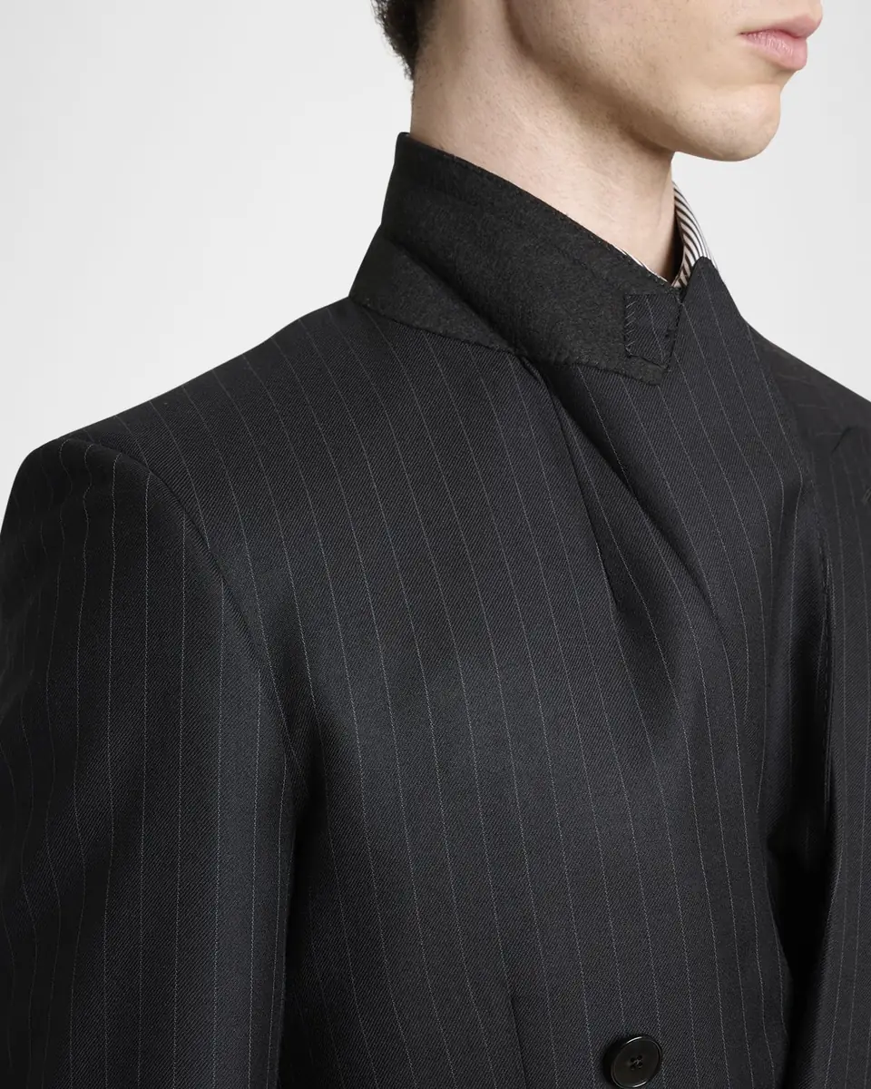 Givenchy Men's Double-Breasted Pinstripe Sport Coat | Thumbnail 6 Givenchy Men's Double-Breasted Pinstripe Sport Coat | Thumbnail 6