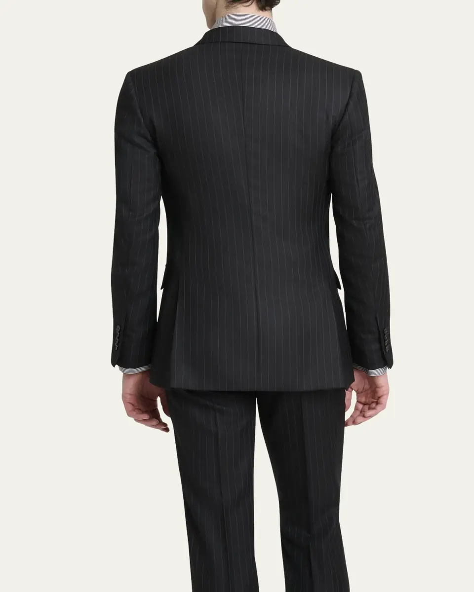 Givenchy Men's Double-Breasted Pinstripe Sport Coat | Thumbnail 10 Givenchy Men's Double-Breasted Pinstripe Sport Coat | Thumbnail 10
