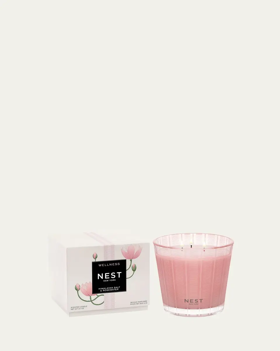 NEST New York Himalayan Salt Rosewater 3 Wick Candle, 21.2 oz. | Thumbnail 2 NEST New York Himalayan Salt Rosewater 3 Wick Candle, 21.2 oz. | Thumbnail 2