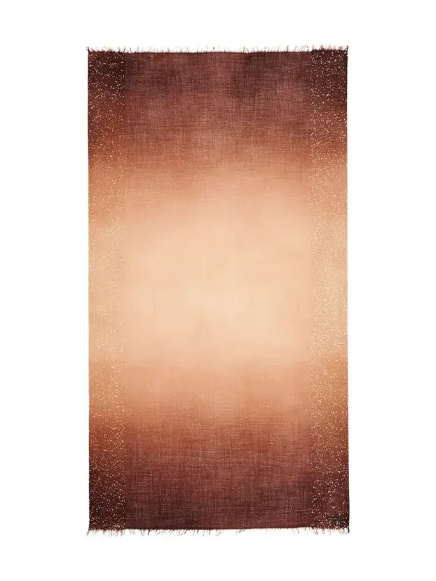 New Dania Ombre Sequined Wool Silk Scarf