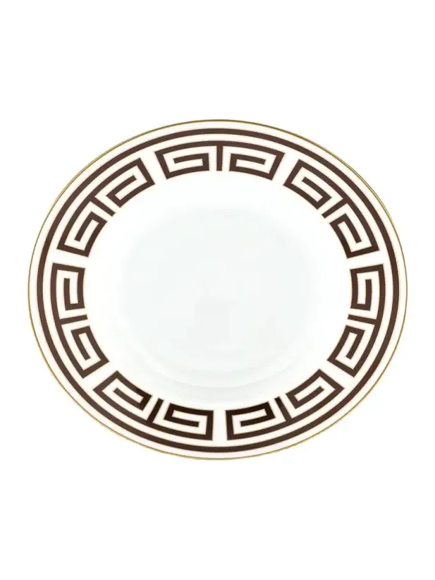 GINORI 1735 Labirinto Ebano Soup Plate