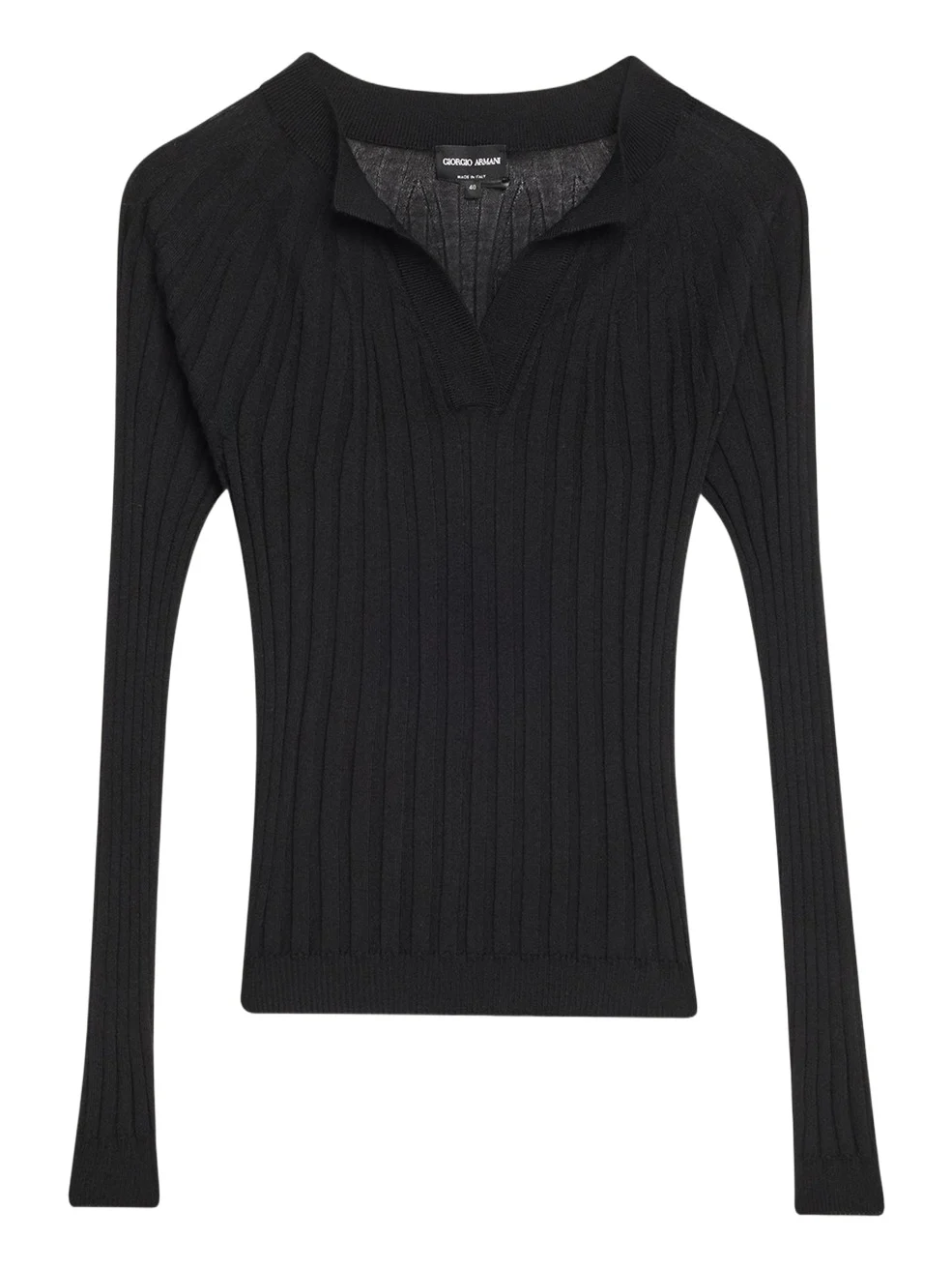 Cashmere-Silk Rib Knit Sweater Cashmere-Silk Rib Knit Sweater