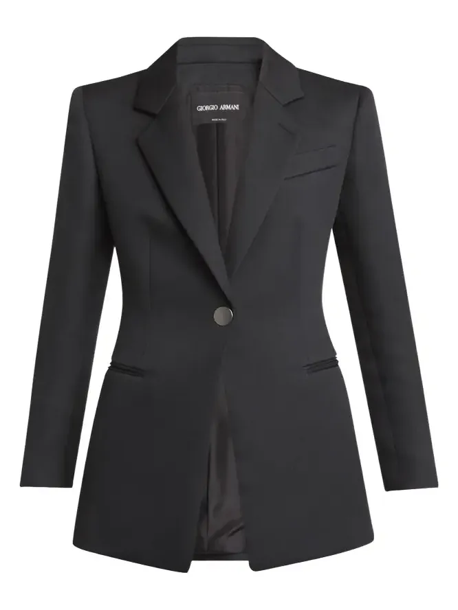 Techno Scuba One-Button Blazer