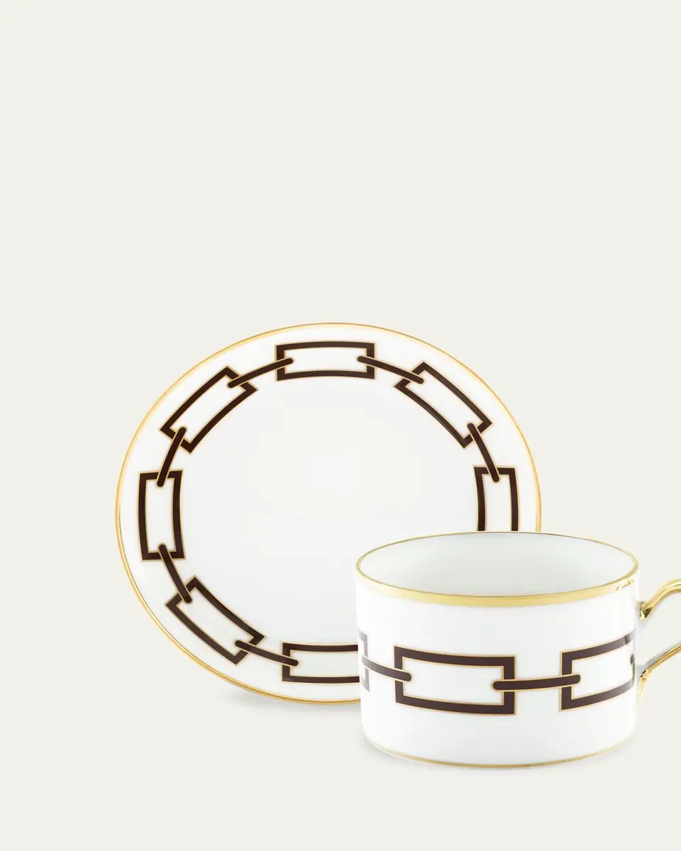 GINORI 1735 Catene Ebano Tea Cup, 7.75 oz. | Thumbnail 3 GINORI 1735 Catene Ebano Tea Cup, 7.75 oz. | Thumbnail 3