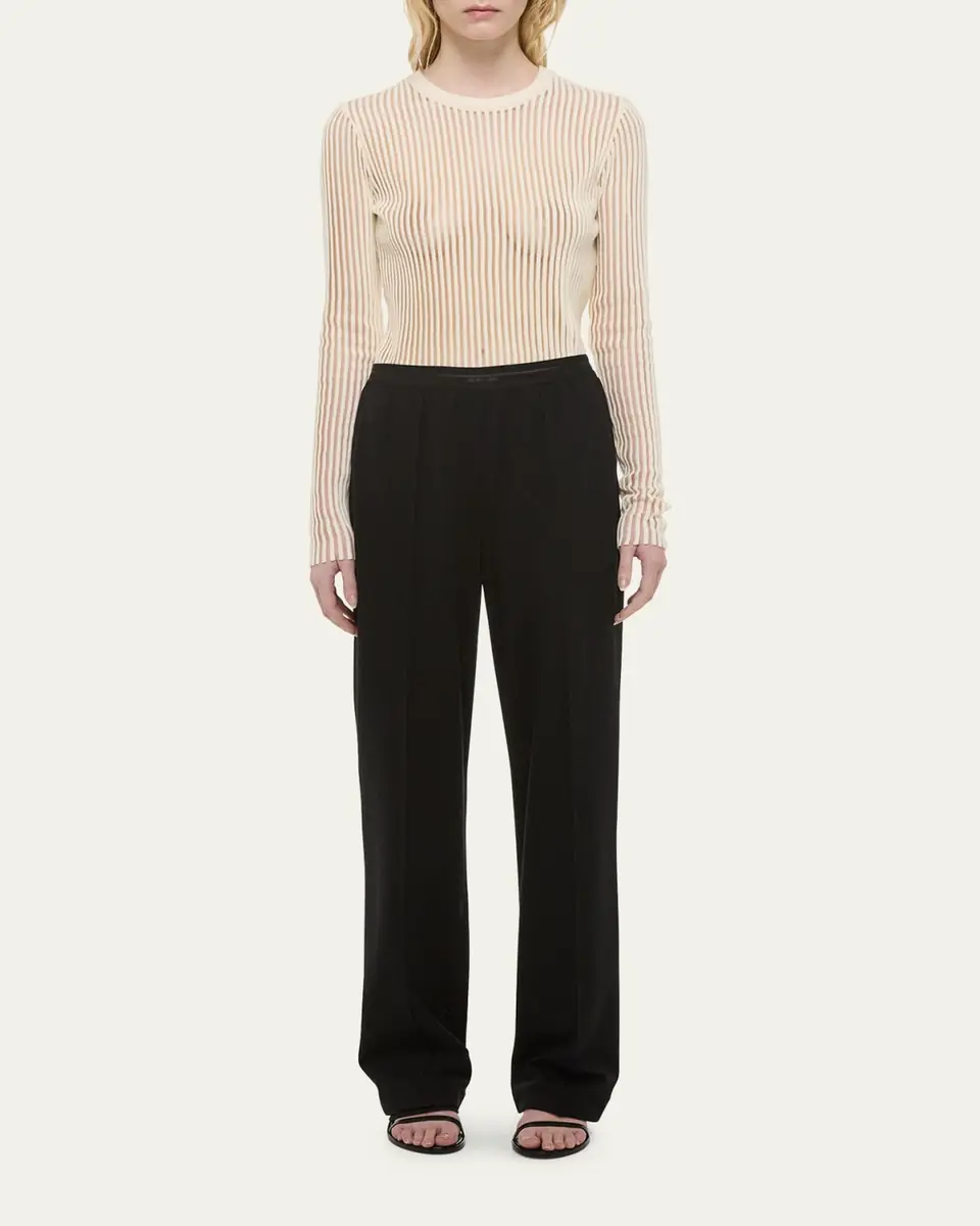 Helmut Lang Logo Waistband Car Trousers | Thumbnail 3 Helmut Lang Logo Waistband Car Trousers | Thumbnail 3