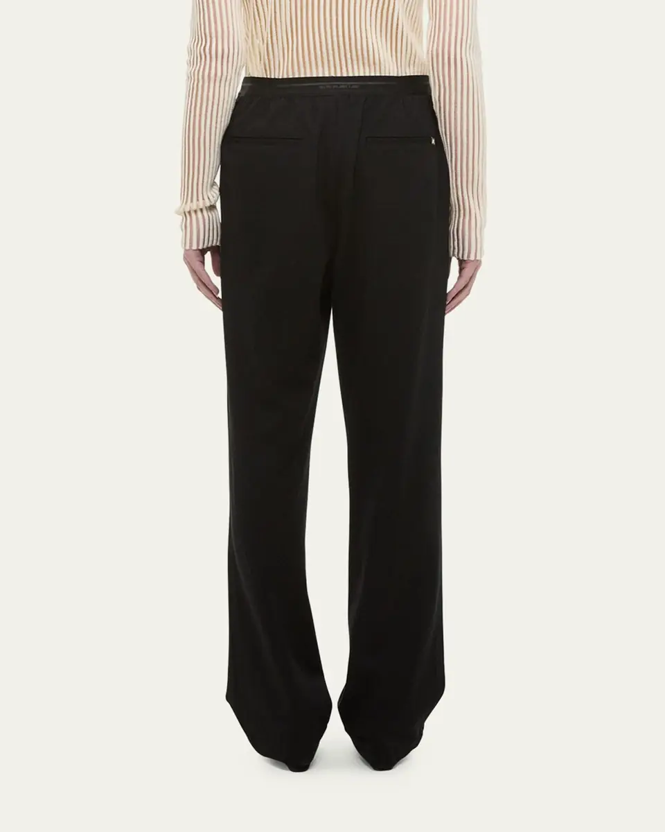 Helmut Lang Logo Waistband Car Trousers | Thumbnail 5 Helmut Lang Logo Waistband Car Trousers | Thumbnail 5