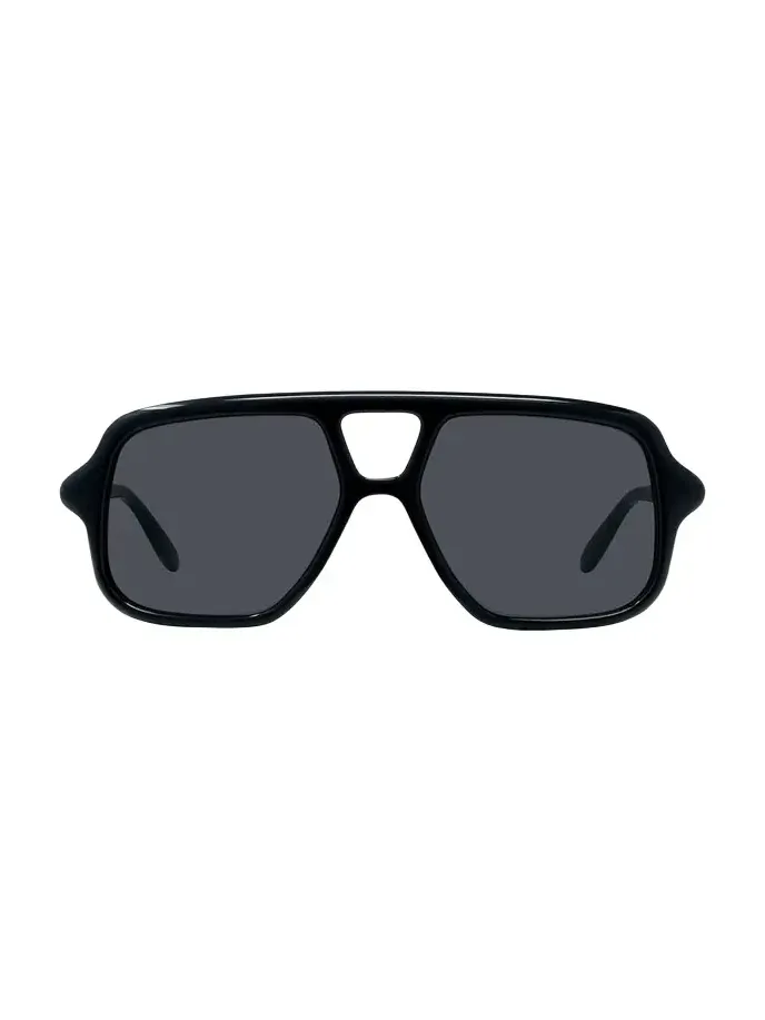 Slim Aviator Logo Sunglasses Slim Aviator Logo Sunglasses