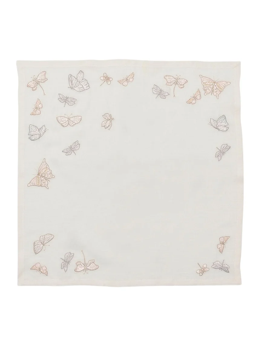 Kim Seybert Monarch Garden Linen Napkin