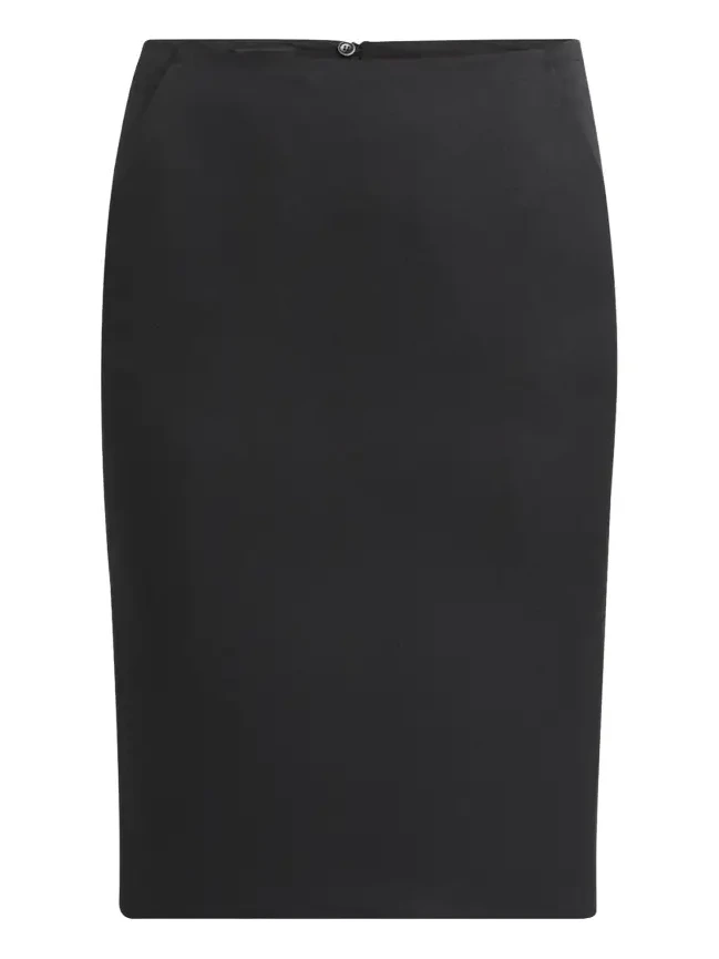 Techno Scuba Pencil Skirt