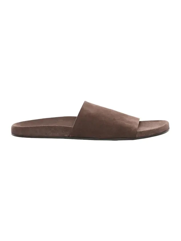 Men's Hugh Suede Slide Sandals