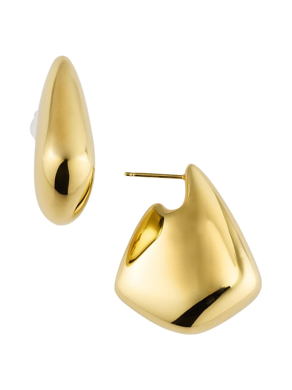 Bottega Veneta Small Fin Earrings