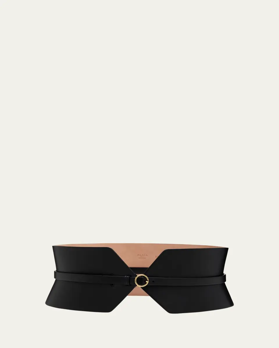 Alaïa Buckle Wide Bustier Belt | Thumbnail 3