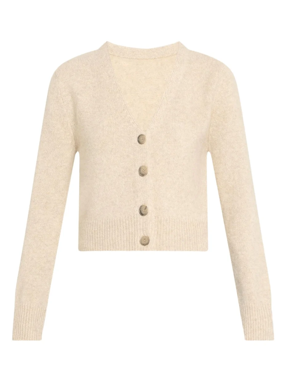 Sloane V-Neck Silk-Cashmere Cardigan