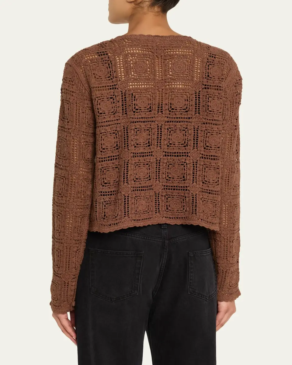 FRAME The Crochet Cardigan | Thumbnail 3