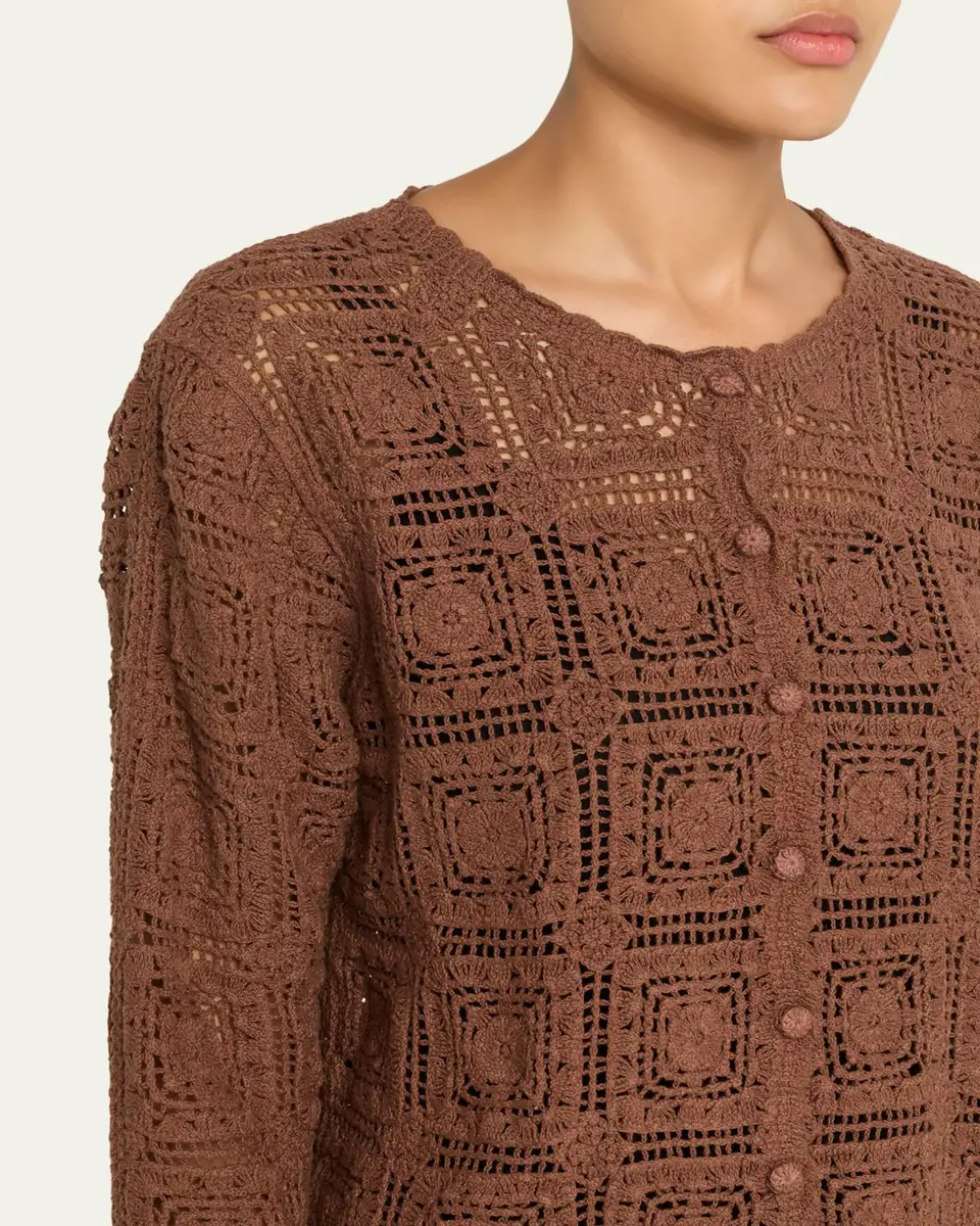 FRAME The Crochet Cardigan | Thumbnail 5
