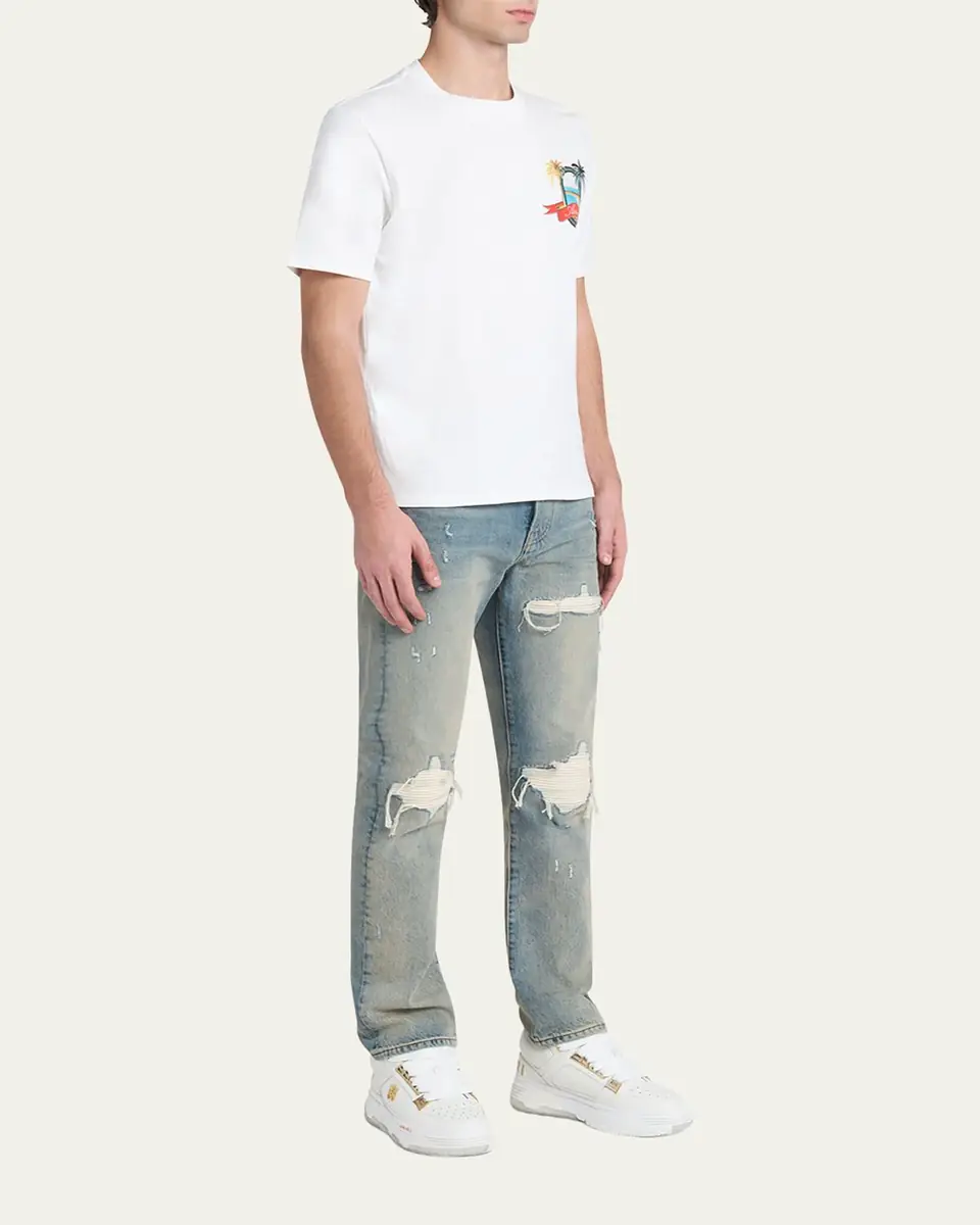 Amiri Men's MA-1 Leather High-Top Sneakers | Thumbnail 12 Amiri Men's MA-1 Leather High-Top Sneakers | Thumbnail 12