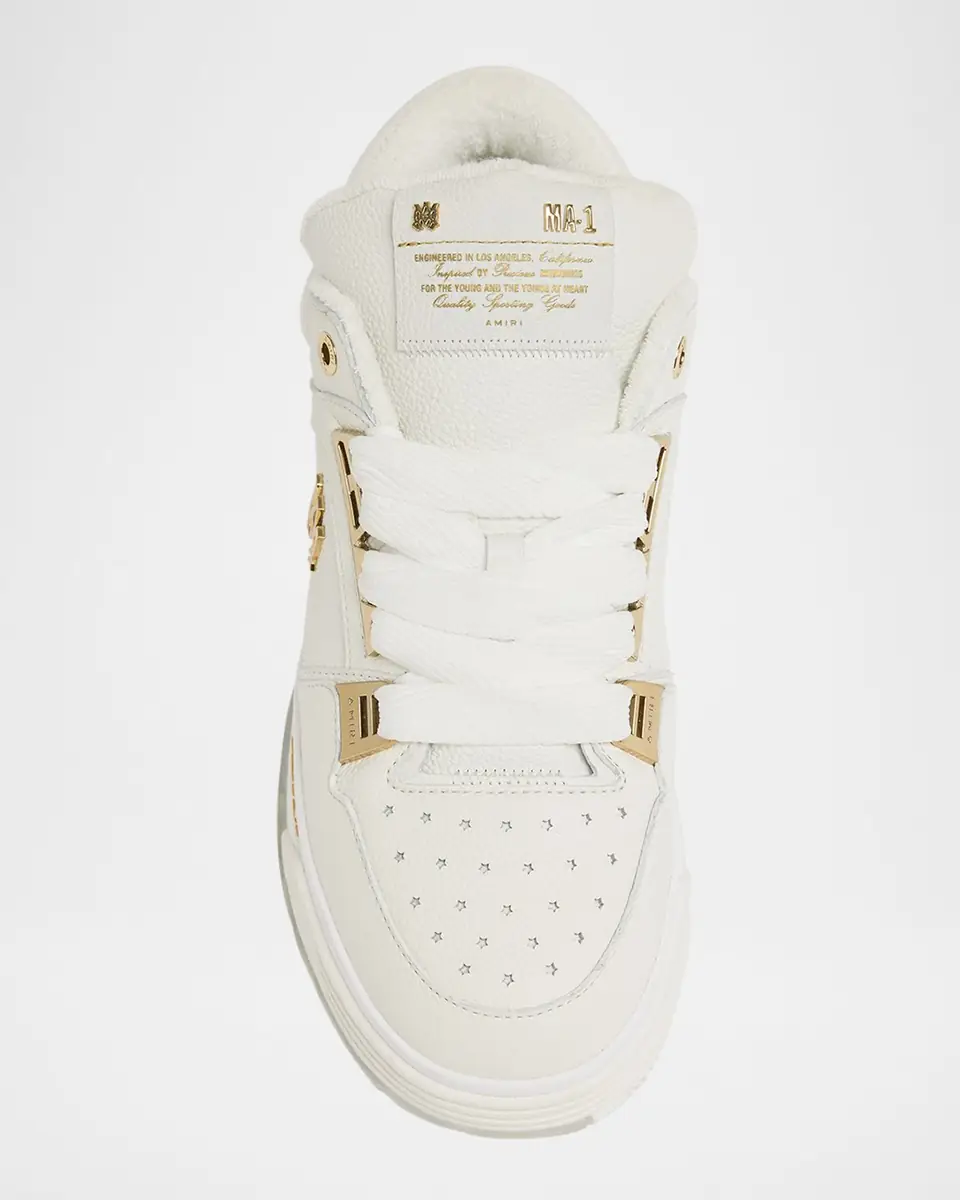 Amiri Men's MA-1 Leather High-Top Sneakers | Thumbnail 5 Amiri Men's MA-1 Leather High-Top Sneakers | Thumbnail 5
