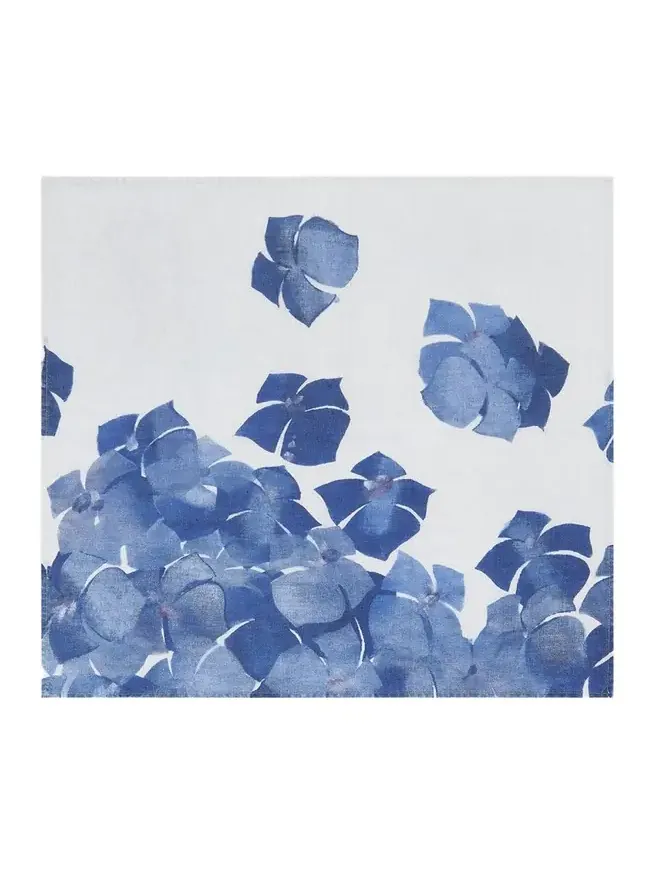 SUMMERILL & BISHOP x Chiara Grifantini Hydrangea Linen Napkin