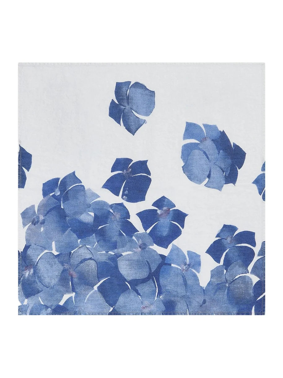 SUMMERILL & BISHOP x Chiara Grifantini Hydrangea Linen Napkin
