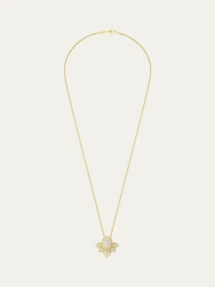 Serpent Boheme 18K Yellow Gold Diamond Pendant Necklace