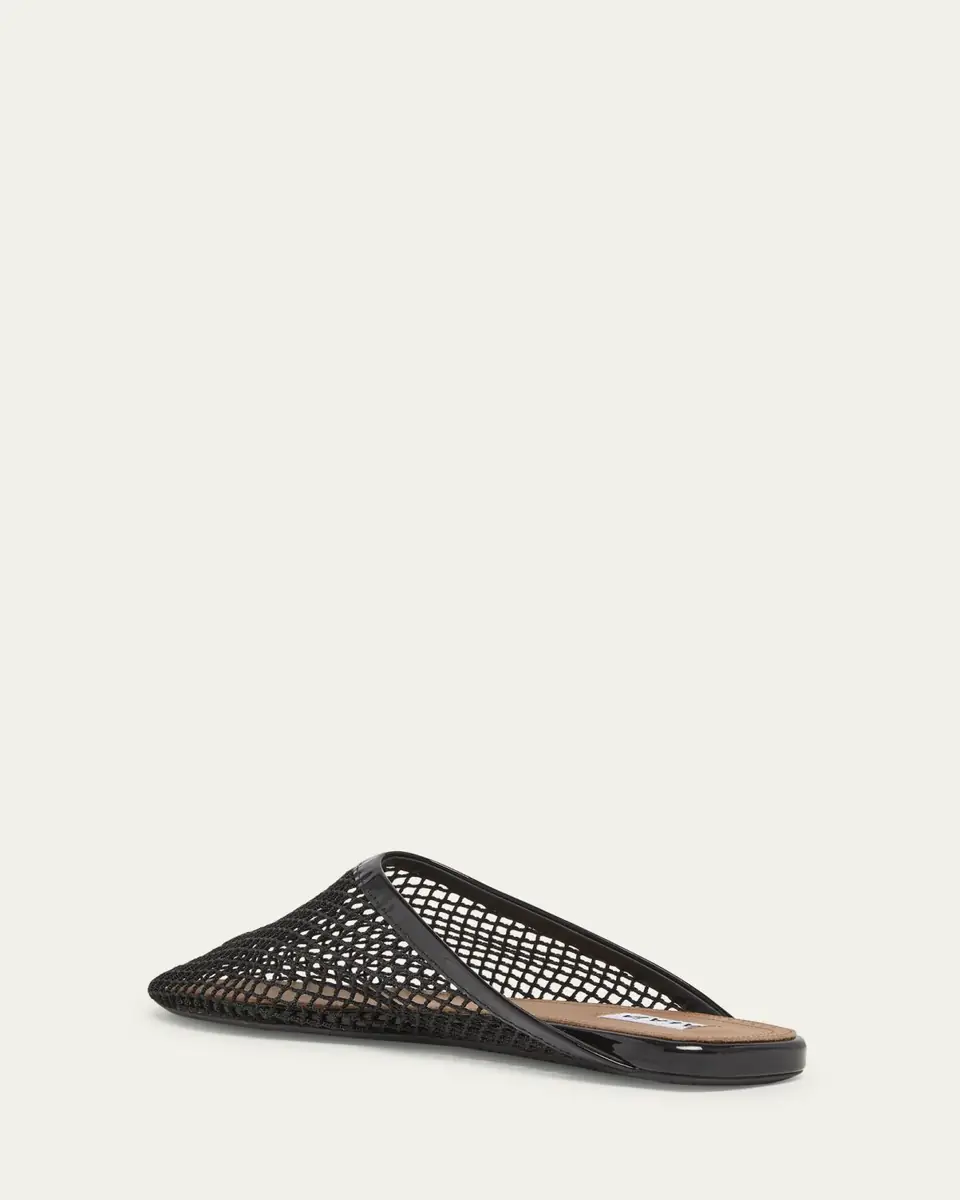 Alaïa Mesh Flat Mules | Thumbnail 9