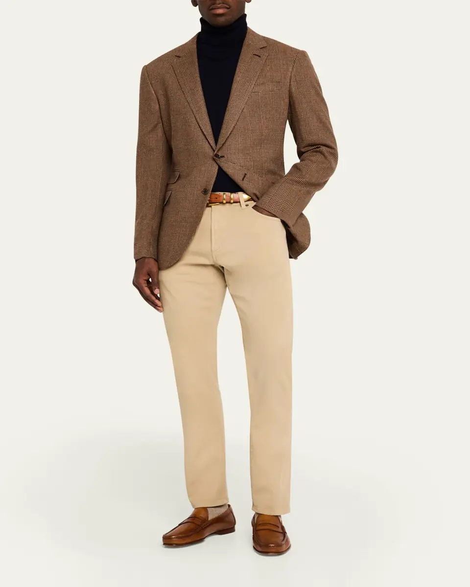 Ralph Lauren Purple Label Men's Slim Fit Stretch Twill Pants | Thumbnail 7 Ralph Lauren Purple Label Men's Slim Fit Stretch Twill Pants | Thumbnail 7