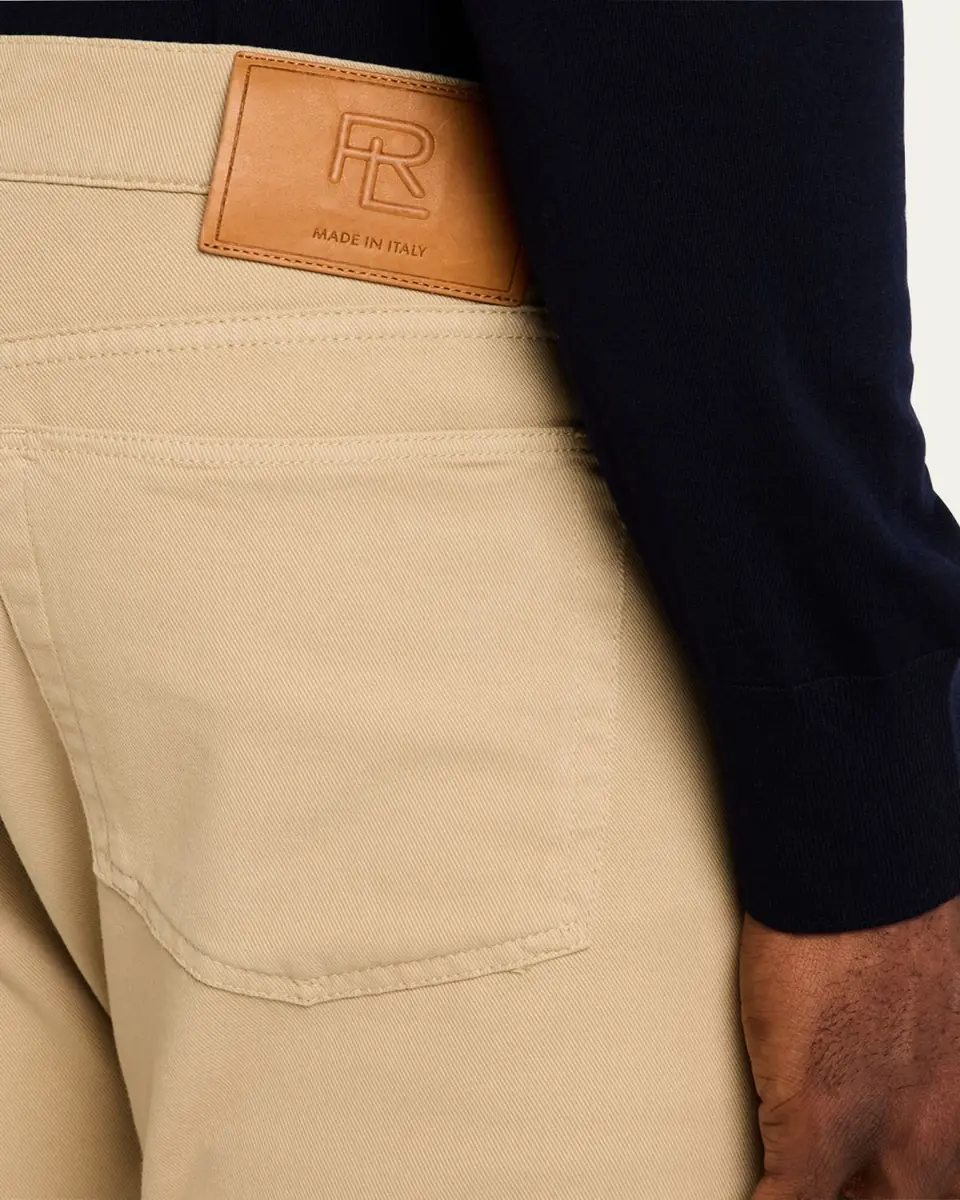 Ralph Lauren Purple Label Men's Slim Fit Stretch Twill Pants | Thumbnail 10 Ralph Lauren Purple Label Men's Slim Fit Stretch Twill Pants | Thumbnail 10
