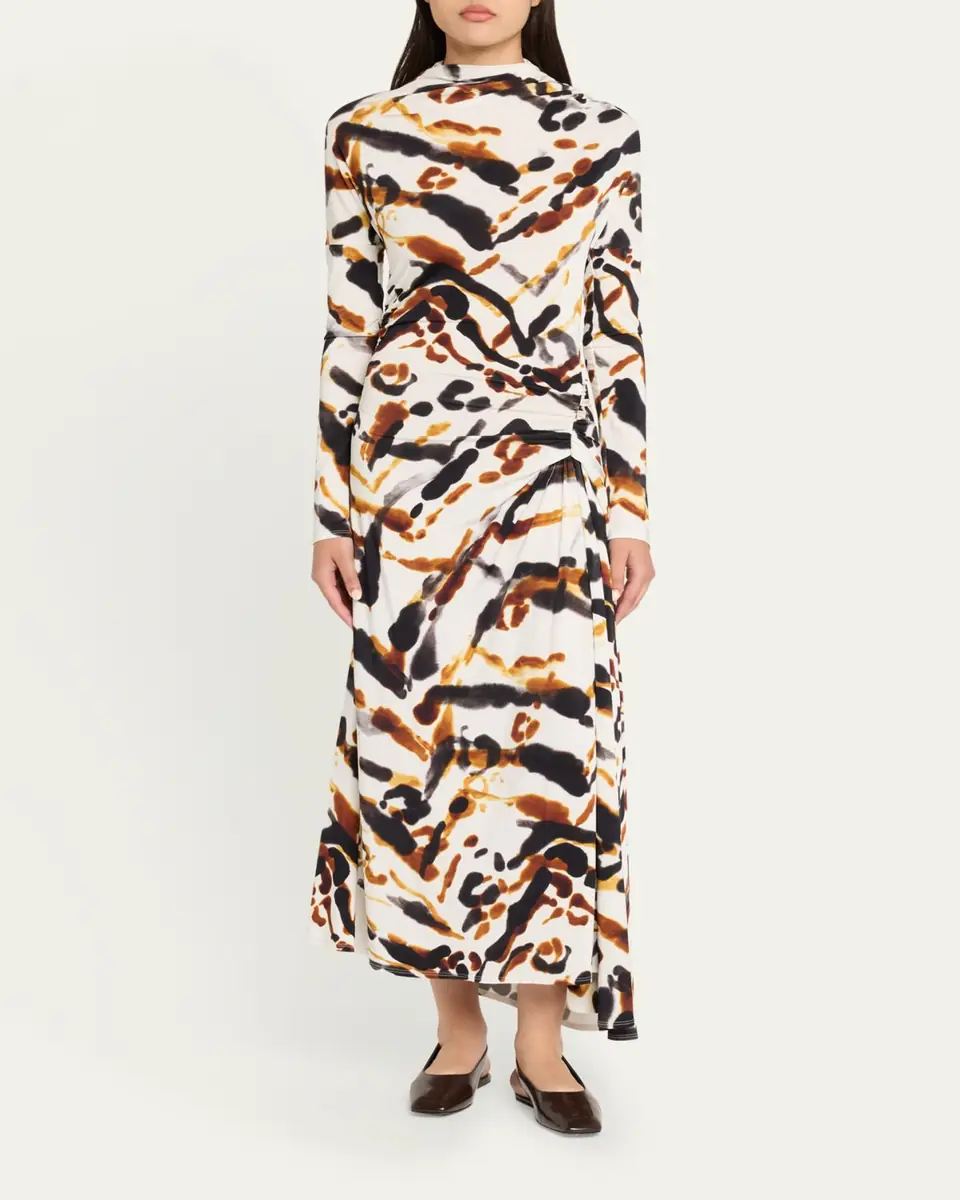 A.L.C. Lia Long-Sleeve Maxi Dress | Thumbnail 2 A.L.C. Lia Long-Sleeve Maxi Dress | Thumbnail 2