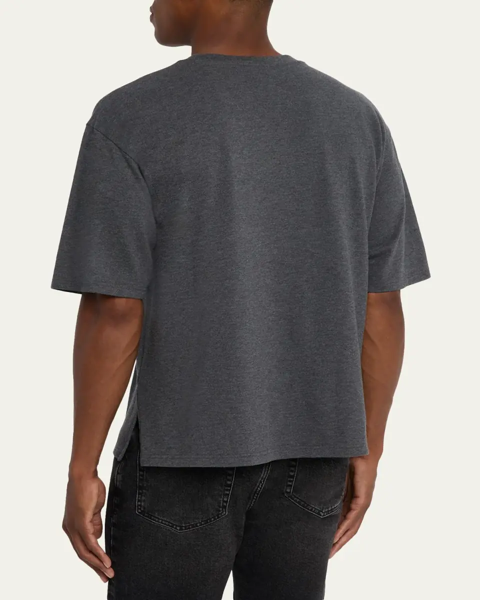 Frame Men's Pique Relaxed-Fit Pocket T-Shirt | Thumbnail 7 Frame Men's Pique Relaxed-Fit Pocket T-Shirt | Thumbnail 7