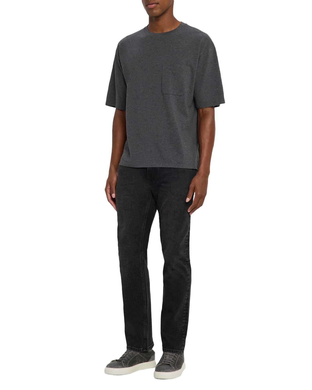 Men's Pique Relaxed-Fit Pocket T-Shirt Men's Pique Relaxed-Fit Pocket T-Shirt