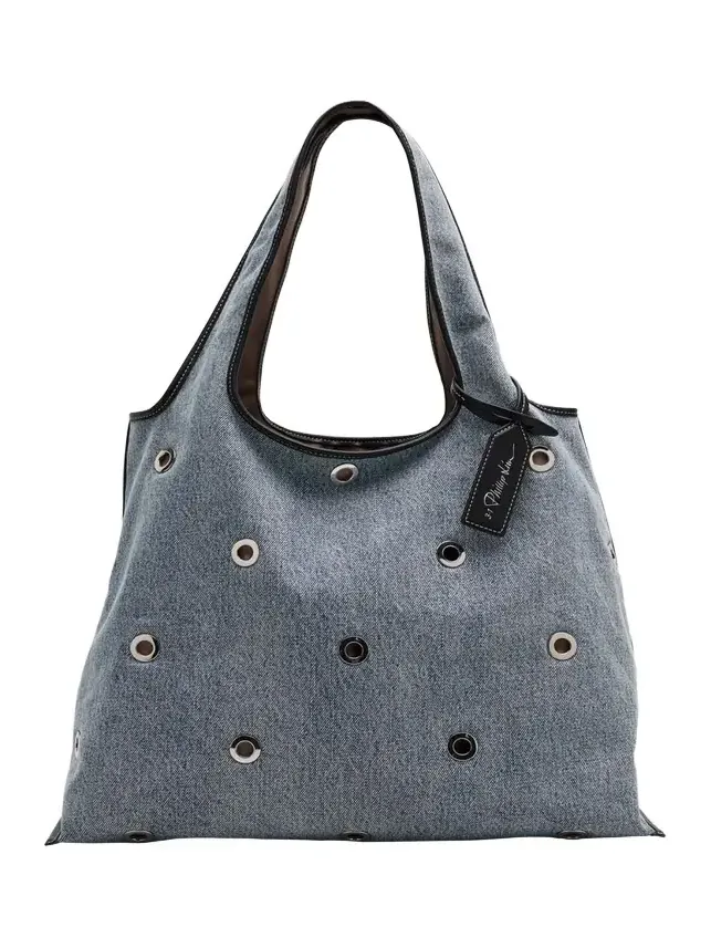 Cotton Denim Market Tote Bag Cotton Denim Market Tote Bag