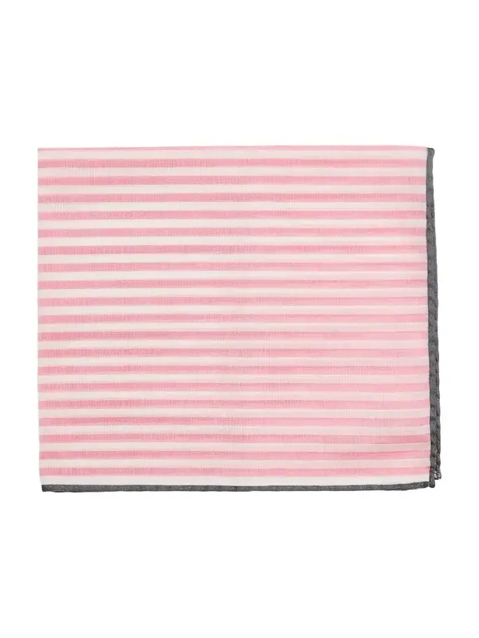 Men's Cotton Bengal Stripe Handkerchief Men's Cotton Bengal Stripe Handkerchief