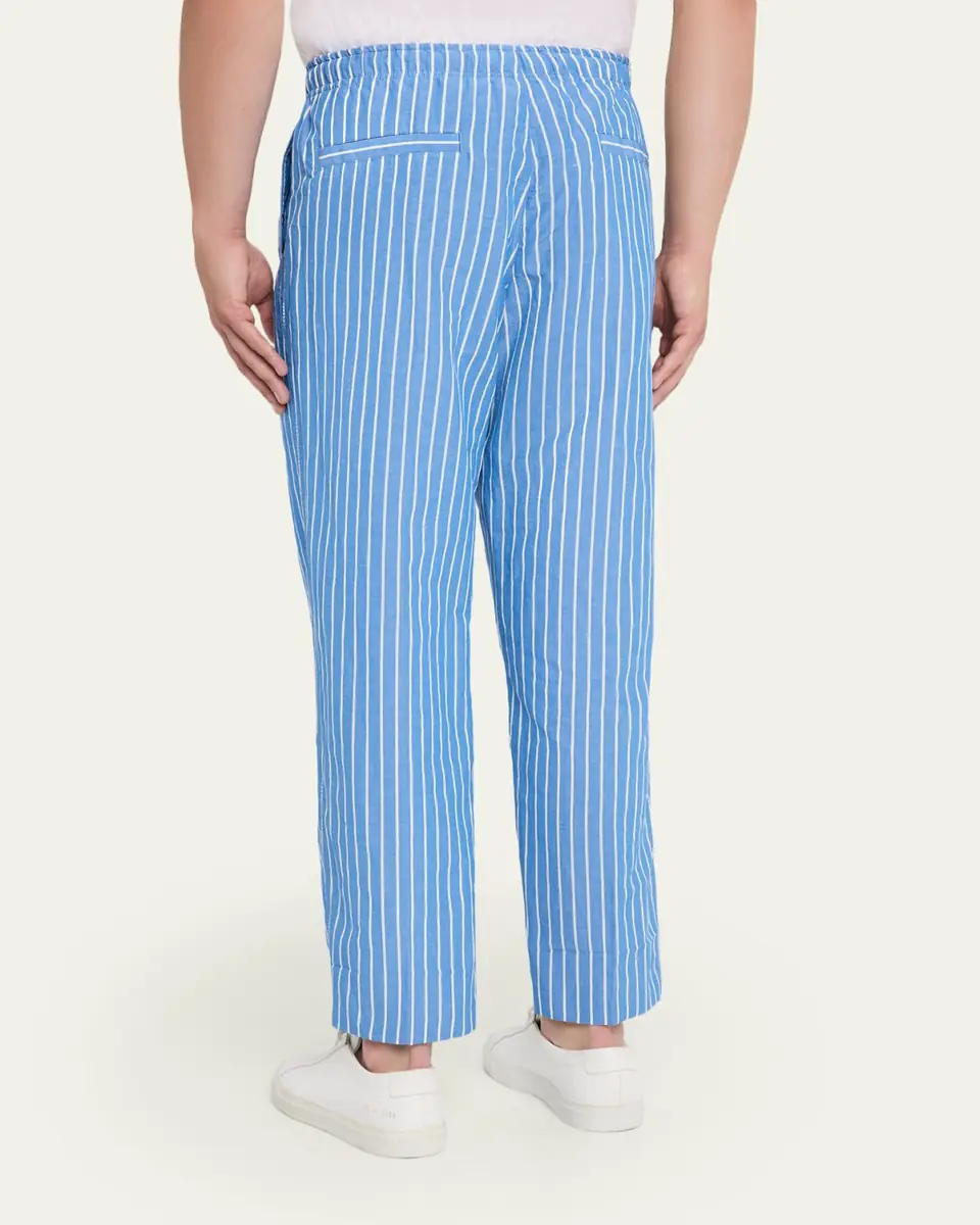 Orlebar Brown Men's Alex Relaxed-Fit Deckchair Stripe Trousers | Thumbnail 3 Orlebar Brown Men's Alex Relaxed-Fit Deckchair Stripe Trousers | Thumbnail 3