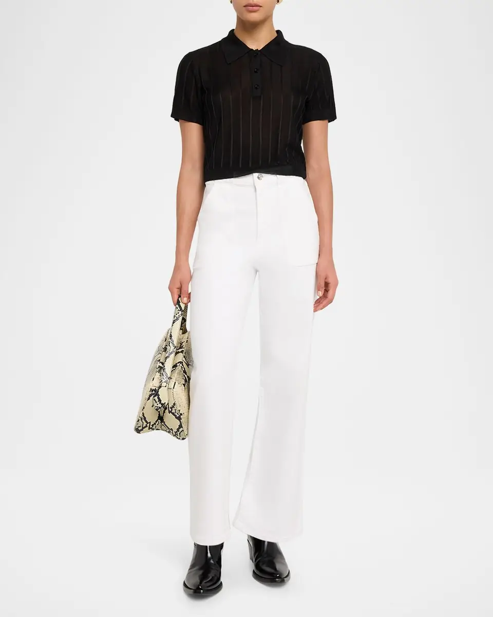 FRAME The Modern Pocket Wide Jeans | Thumbnail 2 FRAME The Modern Pocket Wide Jeans | Thumbnail 2