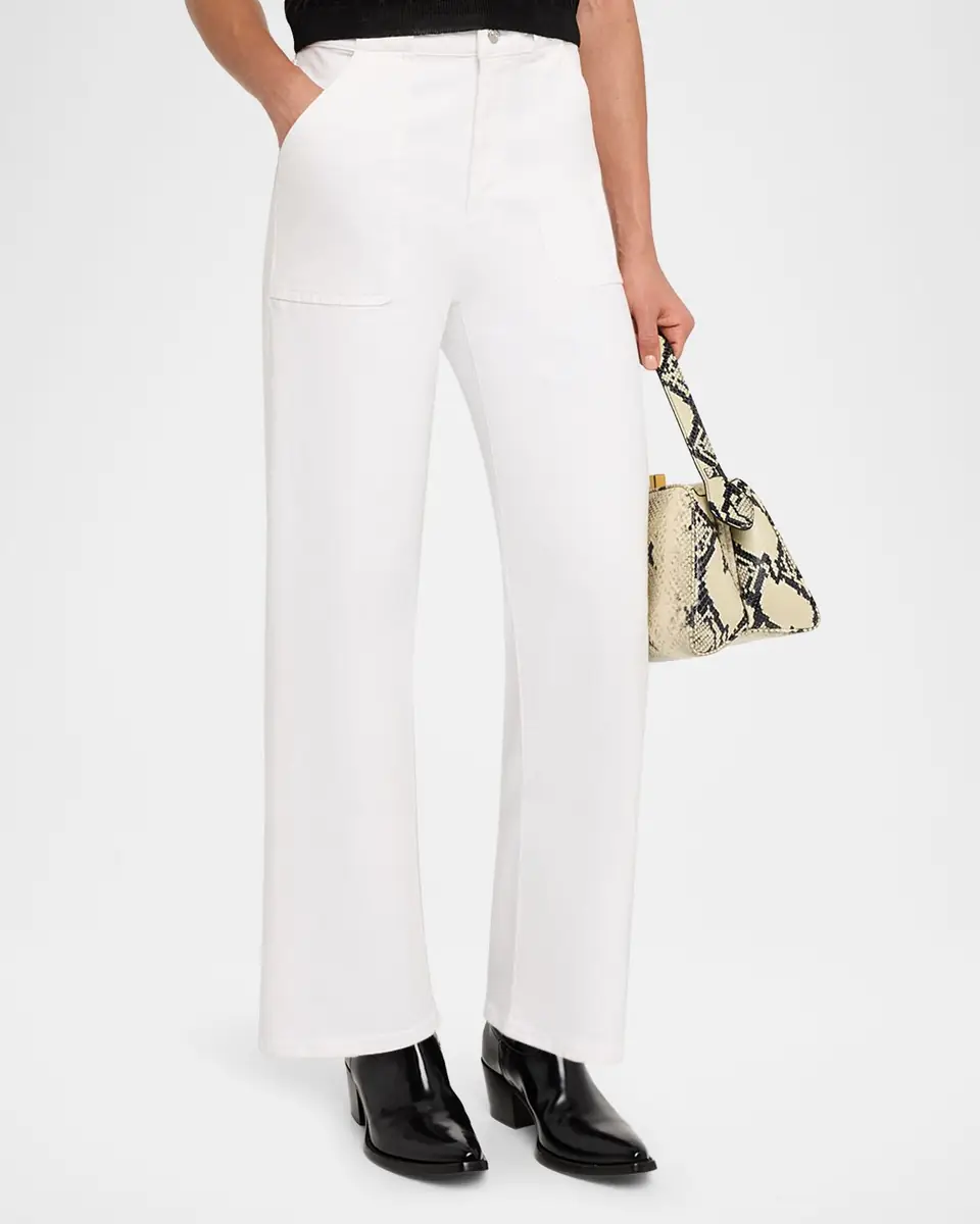 FRAME The Modern Pocket Wide Jeans | Thumbnail 4 FRAME The Modern Pocket Wide Jeans | Thumbnail 4