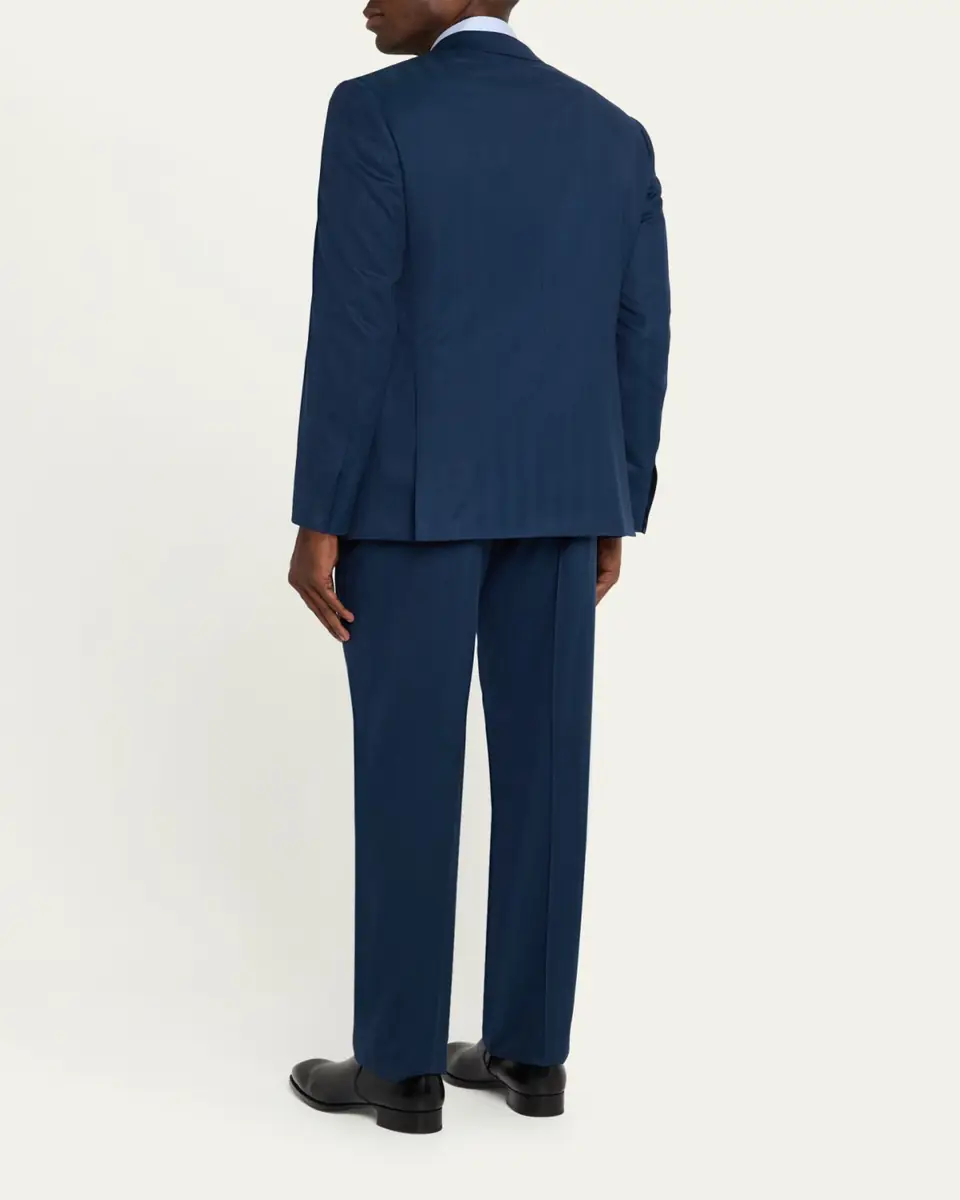 Brioni Men's Wool Herringbone Two-Piece Suit | Thumbnail 3 Brioni Men's Wool Herringbone Two-Piece Suit | Thumbnail 3