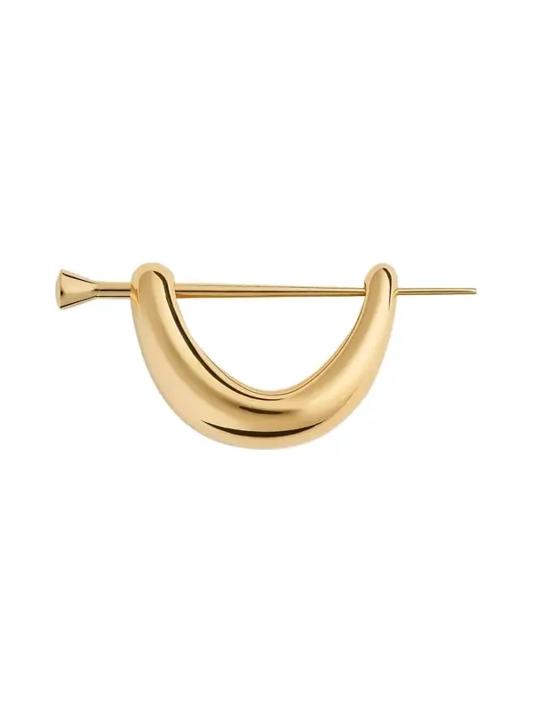 Bottega Veneta Gold-Tone Hair Clip