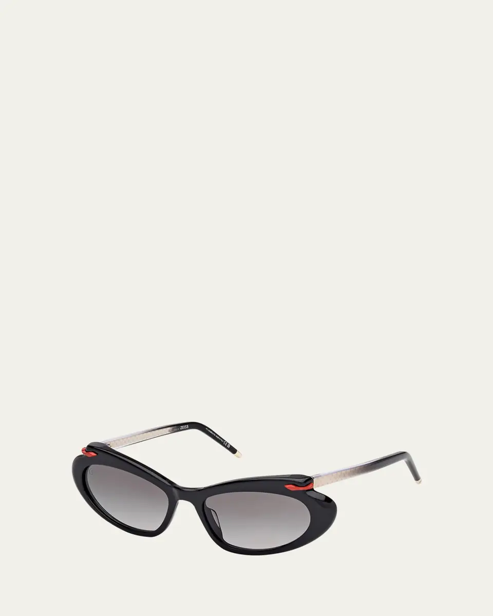Christian Louboutin Miss Z Acetate Aviator Sunglasses | Thumbnail 2