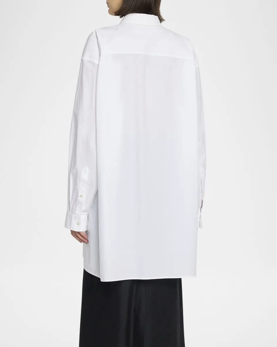 The Row Victoria Oversized Button-Front Shirt | Thumbnail 3 The Row Victoria Oversized Button-Front Shirt | Thumbnail 3