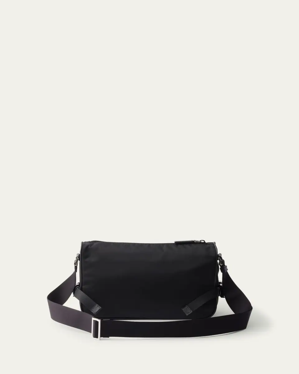 Prada Men's Re-Nylon Crossbody Bag | Thumbnail 2 Prada Men's Re-Nylon Crossbody Bag | Thumbnail 2
