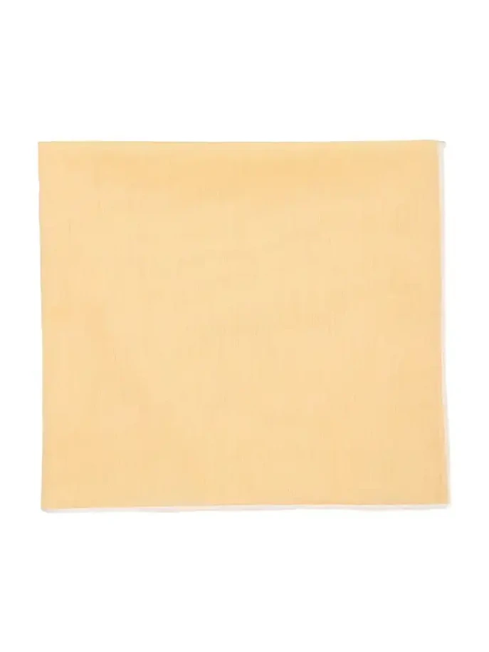 Men's Cotton Satin-Edge Pocket Handkerchief